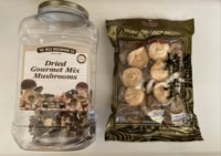 dried mushrooms