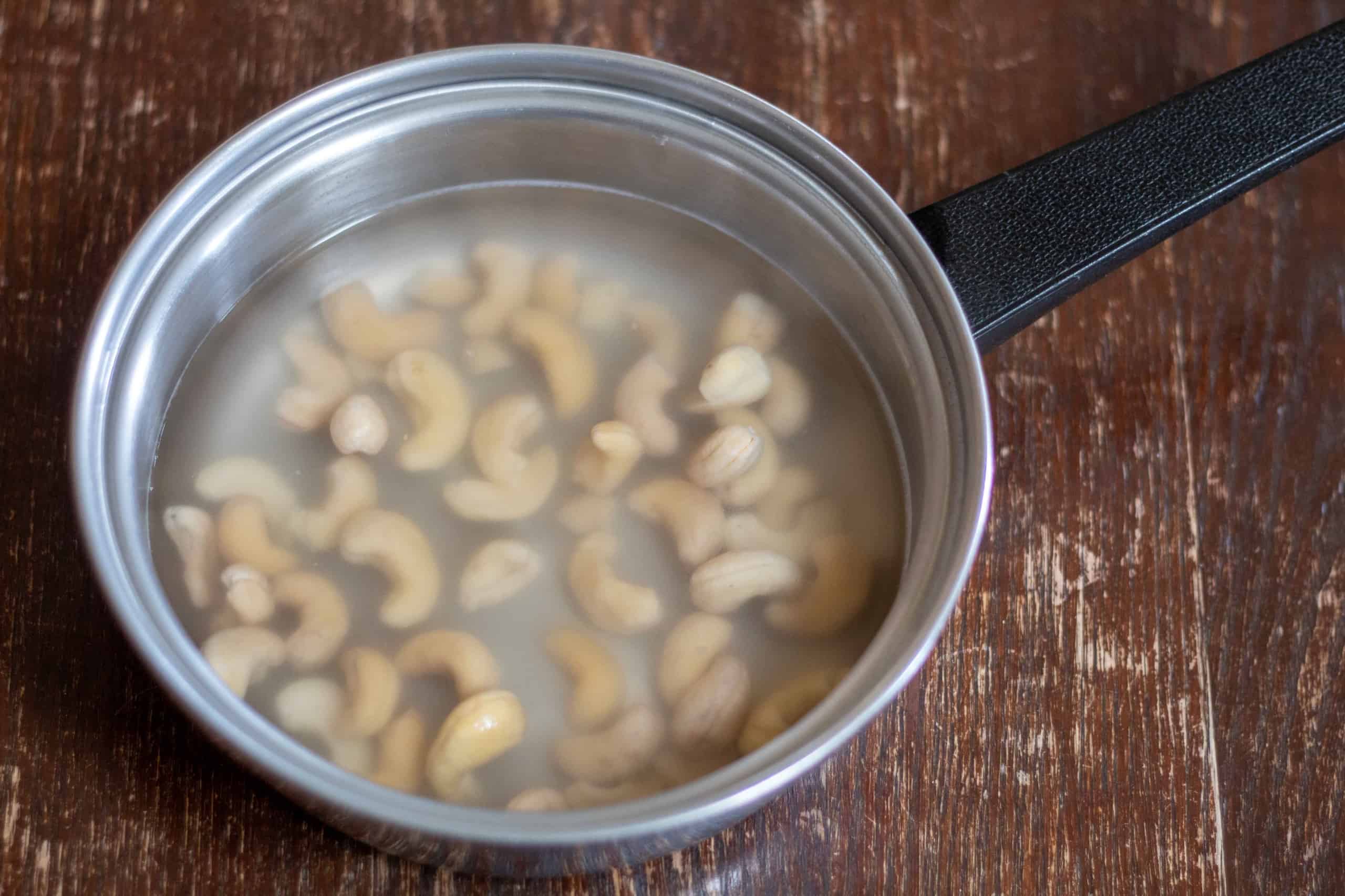 boiled cashews